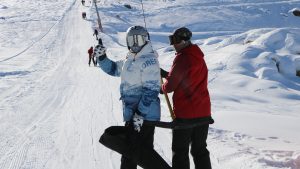 Terörün temizlendiği Hakkari’deki Mergabütan Kayak Merkezi’nde sezon açıldı
