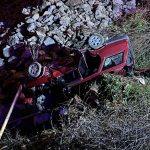 Trabzon’da otomobil şarampole devrildi: 1 ölü 3 yaralı