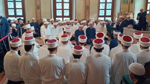 Üsküdar Aziz Mahmud Hüdayi Camii’nde 40 Hafıza icazet verildi