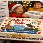 Yeni yıl pastaları bu yıl da Büyükşehir’den