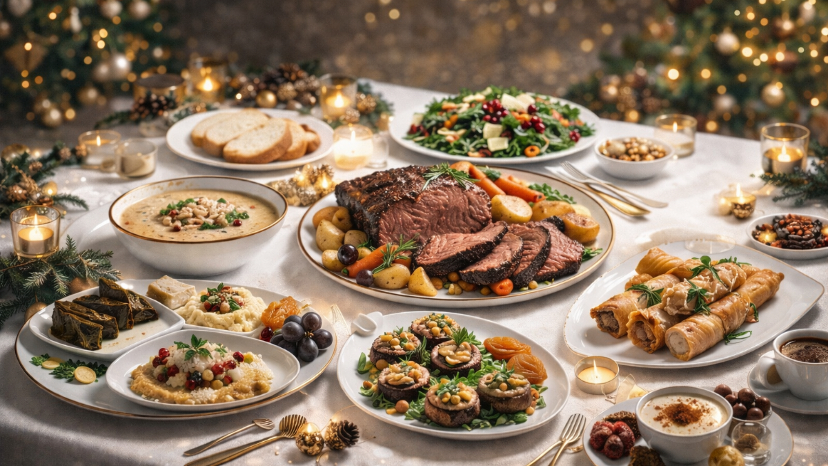 Yılbaşı sofrası için menü fikirleri 2025: Klasik, ekonomik, hafif, seçkin…