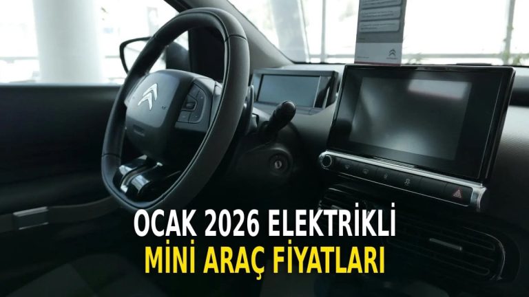 16 yaşındakiler de kullanabiliyor: İşte Ocak 2026 elektrikli mini araba fiyatları