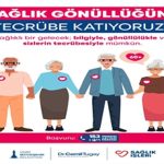 60+ Deneyim sağlık için gönüllü oluyor