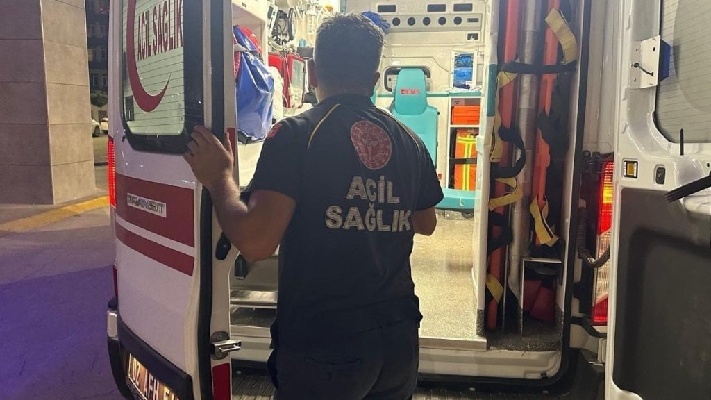 Adıyaman’da alkollü sürücünün kullandığı motosiklet sulama kanalına düştü