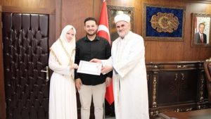 Almanya’dan Türkiye’ye geldi: Amasya’da Müslüman oldu