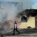 Amasya’da iki katlı ev çıkan yangında kullanılamaz hale geldi