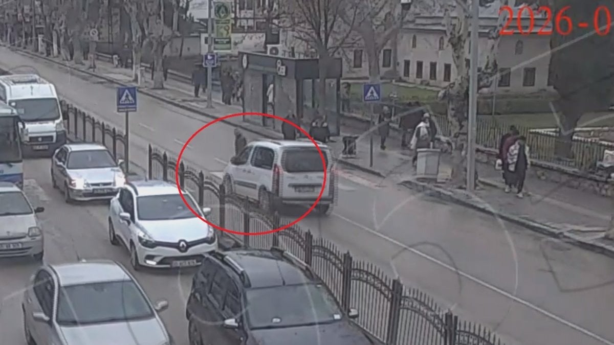 Amasya’da karşıdan karşıya geçerken ölümden döndü