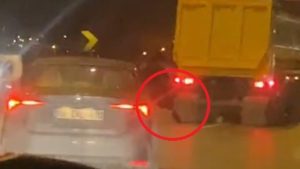 Ankara kamyona pompalı tüfekle saldırı anı kamerada: 3 şüpheli tutuklandı