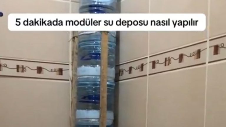 Ankara’da bitmeyen su kesintilerine vatandaştan farklı çözümler