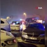 Ankara’da iş yeri yangını korkuttu