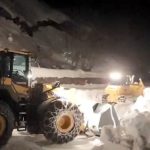 Artvin Macahel Geçidi’nde karla mücadele