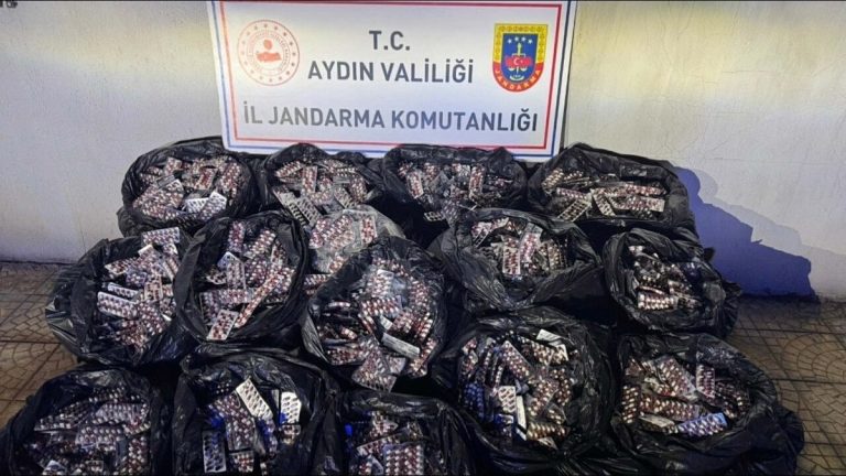 Aydın’da 152 bin 800 adet uyuşturucu madde ele geçirildi