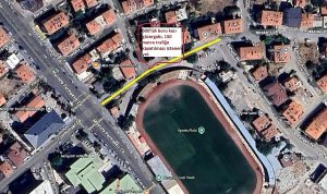 Bahçelievler Mahallesi’nde Geçici Trafik Düzenlemesi