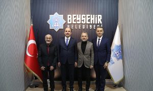 Başkan Altay Beyşehir ve Derebucak Belediyelerini Ziyaret Etti