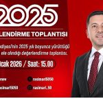 Başkan Arı, 2025 Yılını Gazetecilerle Değerlendirecek