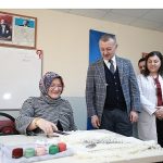 Başkan Büyükakın, KO-MEK kursiyerlerini ziyaret etti