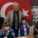 Başkan Şadi Özdemir’e Kızılcıklı’da çocuklardan kaykay park talebi geldi