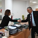 Başkan Topaloğlu’ndan yeni yıl akşamı hastane ziyaret