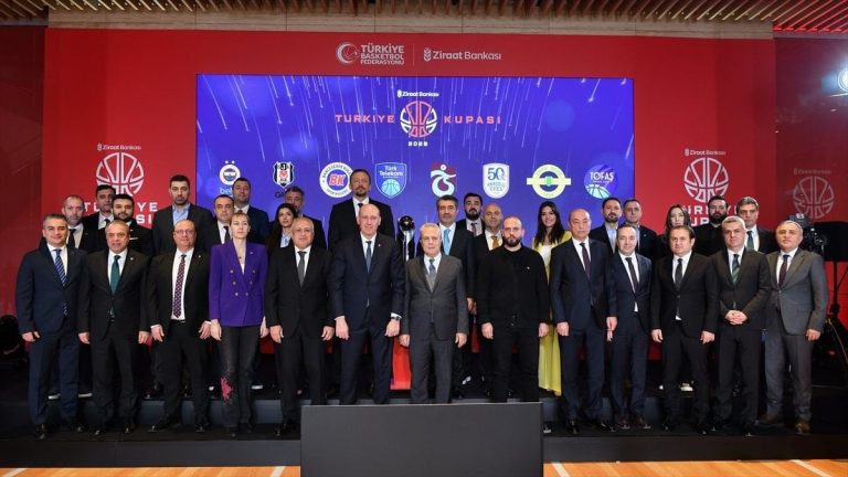 Basketbol Erkekler Türkiye Kupası’nda çeyrek final kura çekimi yapıldı
