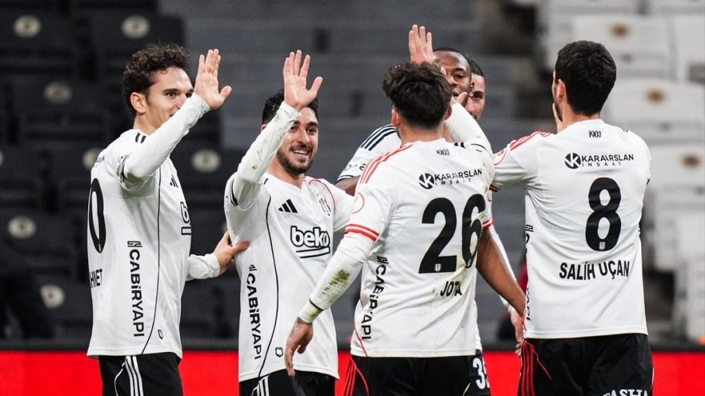 Beşiktaş’ın yenilmezlik serisi 8 maça çıktı