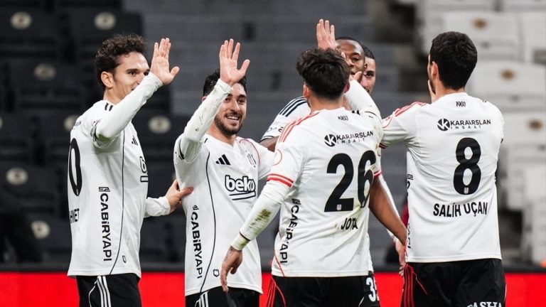 Beşiktaş’ın yenilmezlik serisi 8 maça çıktı
