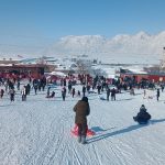 Bitlis’te kayak merkezine yoğun ilgi