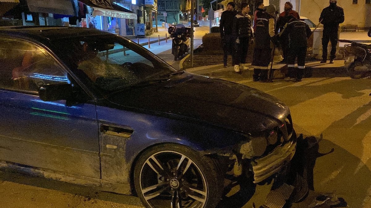 Burdur’da alkollü sürücü kazaya karıştı