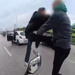 Bursa’da trafikte havada çarpışıp kavga eden sürücülerin cezası belli oldu: Ehliyetlerine el konuldu