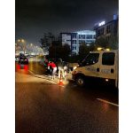 Büyükşehir A Takımı’ndan kazaya anında müdahale