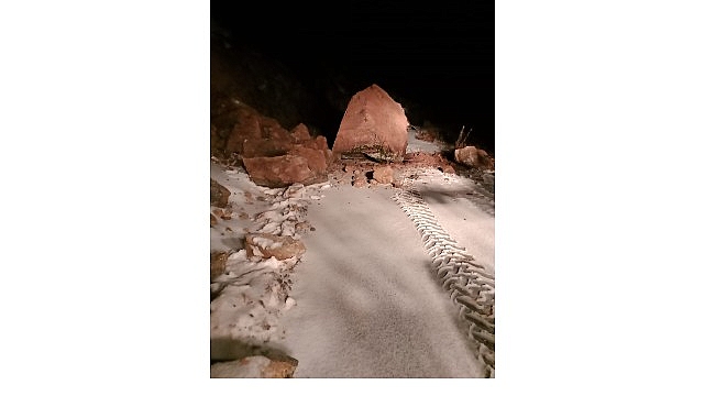 Büyükşehir Alanya ekiplerinden yoğun kış mesaisi