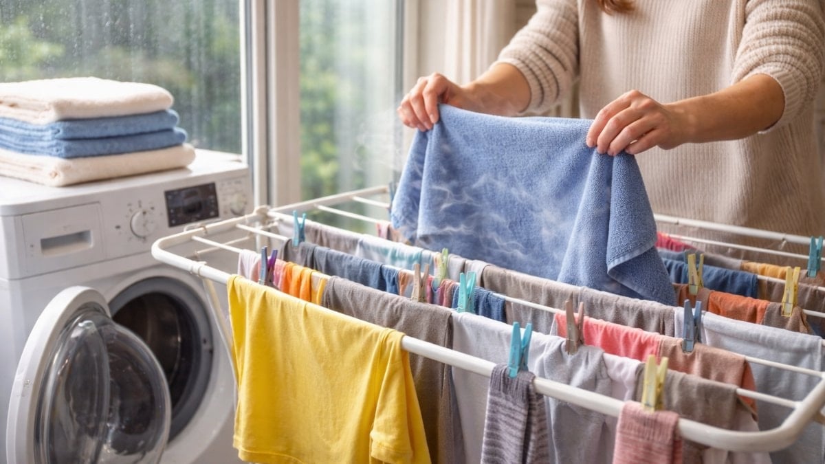 Çamaşırınız artık 1 saatte kuruyacak: İşte yöntemi…
