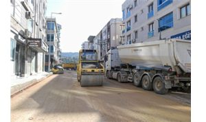 Çamlıkule’de bozulan yol onarıldı