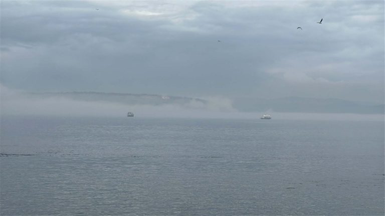 Çanakkale Boğazı sis nedeniyle ulaşıma kapatıldı