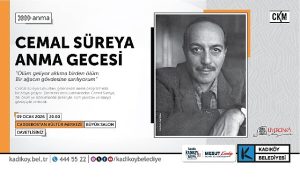 Cemal Süreya Kadıköy’de Anılacak