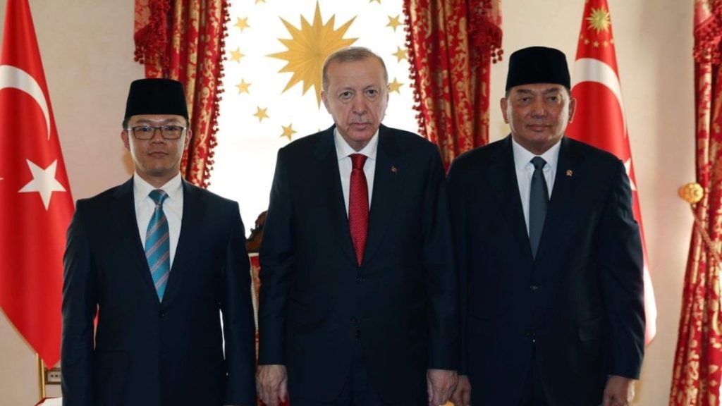 Cumhurbaşkanı Erdoğan Endonezyalı bakanları kabul etti