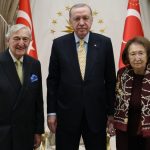 Cumhurbaşkanı Erdoğan, Rahmi Koç ve Semahat Arsel’i kabul etti