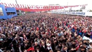 Cumhurbaşkanı Erdoğan’a Aydın’da yoğun ilgi