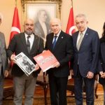Devlet Bahçeli, Türkiye Foto Muhabirleri Derneği Yönetim Kurulu üyelerini ağırladı