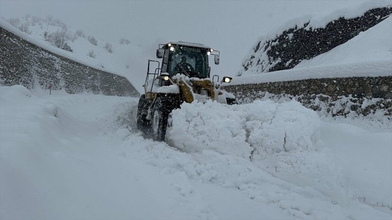 Doğuda kar esareti: 6 ilde 1995 yerleşim yerine ulaşım sağlanamıyor