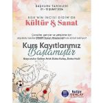 Ege’nin İncisi Didim’de Kültür ve Sanat Kursları Başlıyor