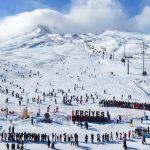 Erciyes Kayak Merkezi’ne ziyaretçi akını
