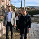 Eşki ve Güç selden etkilenen mahallelerde incelemelerde bulundu