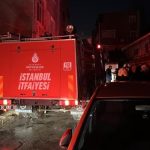 Fatih’te 5 katlı binada yangın