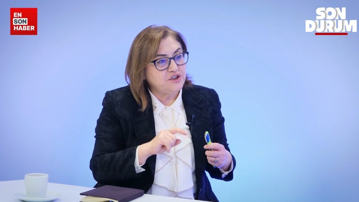 Fatma Şahin, Gaziantep’in su sıkıntısı çekmemesinin ardındaki çalışmayı anlattı