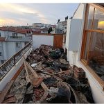 Fırtına mağduru şehit ailesine Büyükşehir’den destek