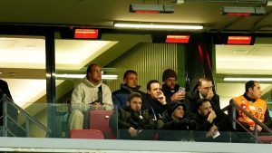 Galatasaray’ın yeni transferi Noa Lang tribünde