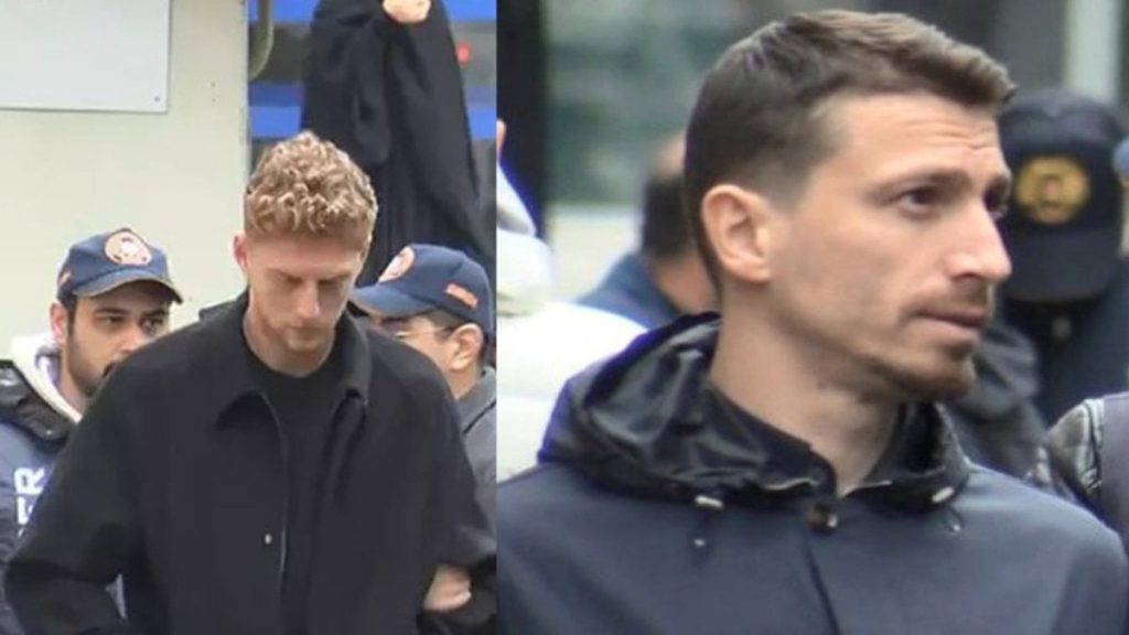 Galatasaraylı futbolculardan Metehan Baltacı ve Mert Hakan Yandaş’a ziyaret