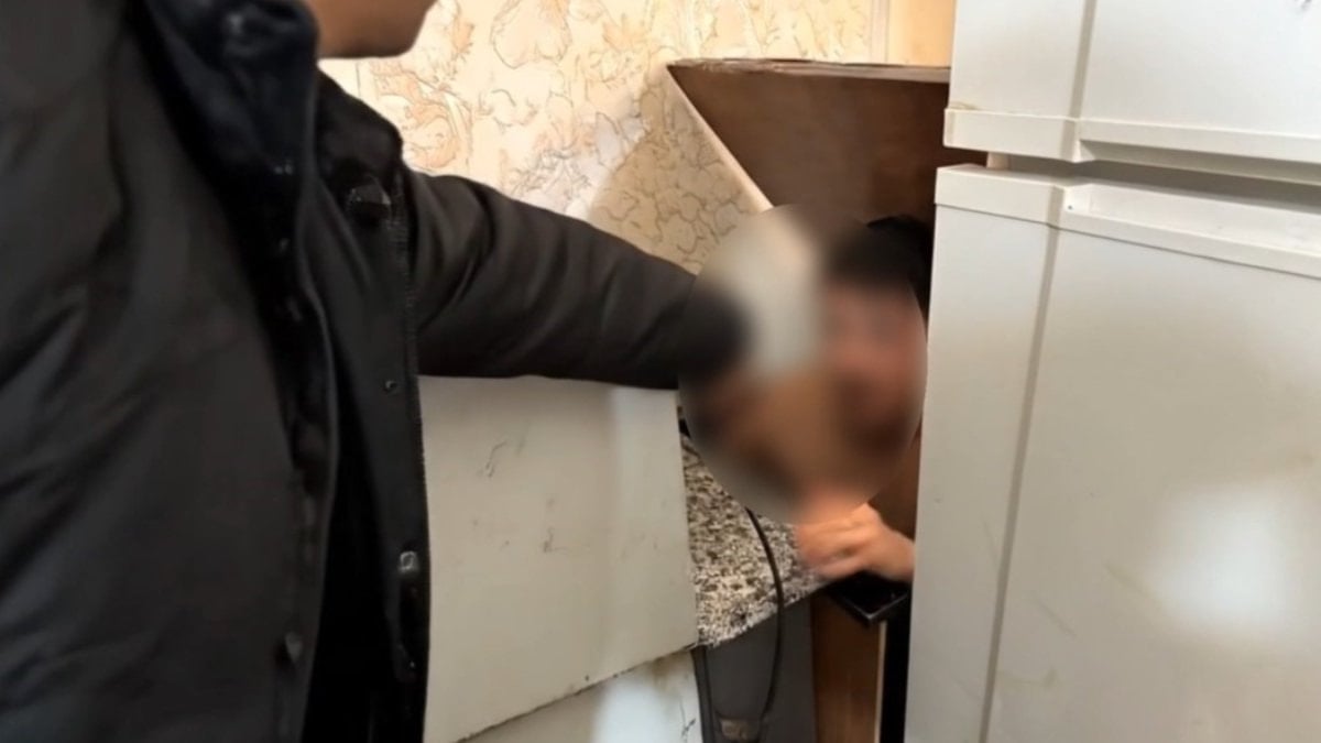 Gaziantep’te 25 yıl hapisle aranan firari, mutfak dolabında yakalandı