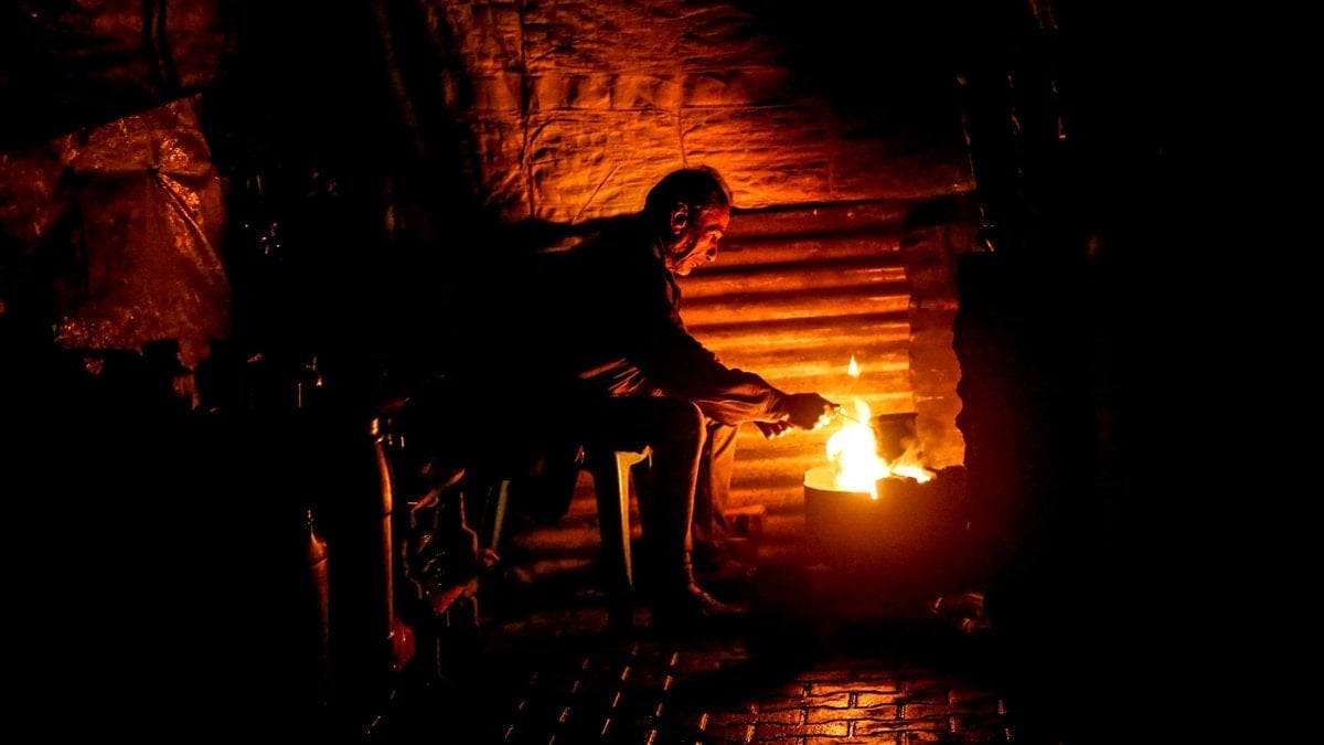 Gazze’de soğukta yaşam mücadelesi