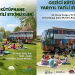 Gezici Kütüphane tatilde yollara çıkıyor